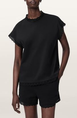AllSaints AllSaints Lele Eyelet Trip Top