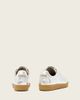 AllSaints AllSaints leon sneakers in silver - 4