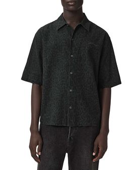 Allsaints Allsaints Leopard Print Shirt