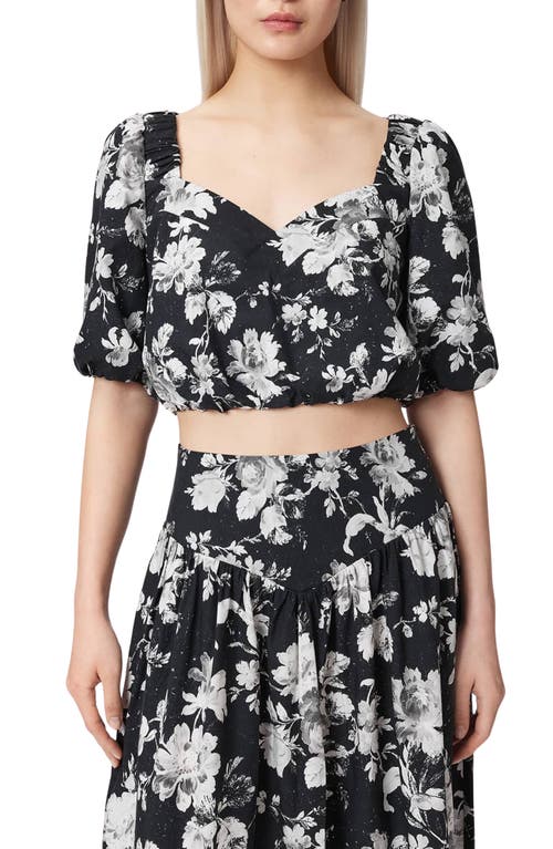 AllSaints AllSaints Levy Floral Print Crop Top