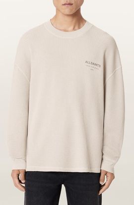 AllSaints AllSaints Lex Waffle Long Sleeve T-Shirt