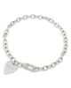 Allsaints Allsaints Lia Heart Charm Chunky Necklace, 17 - 2