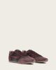 AllSaints AllSaints Liam Hex low top leather sneakers in burgundy-Red - 2
