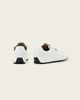 AllSaints AllSaints Liam leather low top sneakers in white - 2