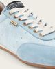 AllSaints AllSaints Liam low top denim sneakers in light blue - 4