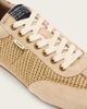 AllSaints AllSaints Liam low top textured sneakers in beige-Neutral - 3