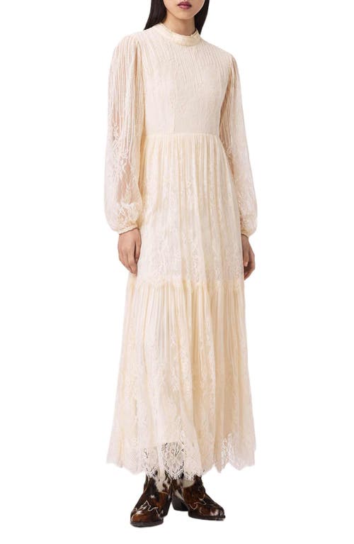 all saints lace dress Clara Mesh Midi Dress