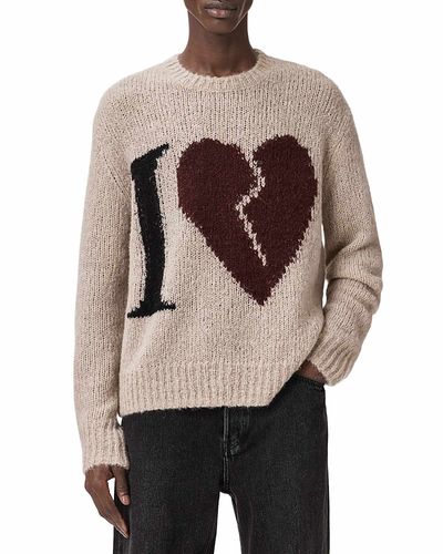 Allsaints Allsaints Love Crewneck Sweater