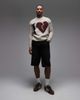 AllSaints AllSaints Lover crewneck knit sweater in beige-Neutral - 2