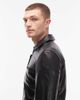 AllSaints AllSaints Luck leather jacket in black - 4