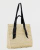 AllSaints AllSaints Lullah Woven Tote Bag in Unbleached White, Women's at Urban Outfitters - 5
