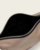 AllSaints AllSaints luna crossbody leather crescent purse in mocha brown - 4