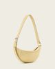 AllSaints AllSaints Luna lambs leather crossbody bag in pale yellow - 2
