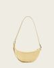 AllSaints AllSaints Luna lambs leather crossbody bag in pale yellow - 4