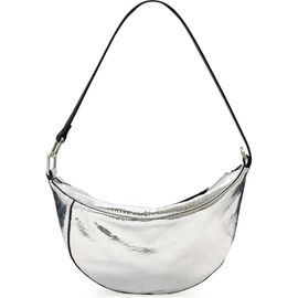 AllSaints AllSaints Luna Micro Metallic Lambskin Leather Bag