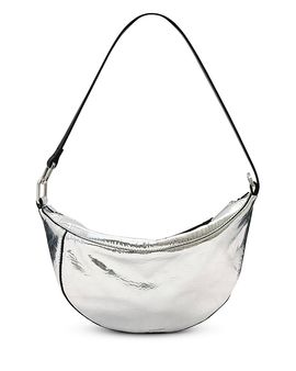 Allsaints Allsaints Luna Micro Metallic Leather Bag