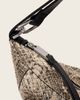 AllSaints AllSaints Luna micro shoulder bag in snake print-White - 3