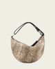 AllSaints AllSaints Luna micro shoulder bag in snake print-White - 4