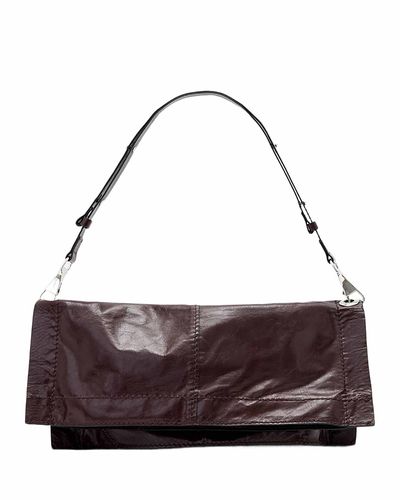 Allsaints Allsaints Lutece Convertible Leather Shoulder Bag