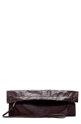 AllSaints AllSaints Lutece Fold Leather Clutch
