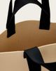 AllSaints AllSaints Lutece knit logo tote bag in off white - 3