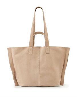 Allsaints Allsaints Lutece Large Suede Tote Bag