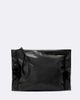 AllSaints AllSaints Lutece leather clutch in black - 1