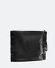 AllSaints AllSaints Lutece leather clutch in black - 2