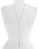 Allsaints Allsaints Maeve Bar Necklace, 26-28 - 2