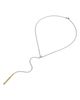 Allsaints Allsaints Maeve Bar Necklace, 26-28 - 4