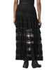 Allsaints Allsaints Maggie Lace Trim Tiered Skirt - 4