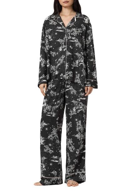 AllSaints AllSaints Maude Contrast Piping Pajamas