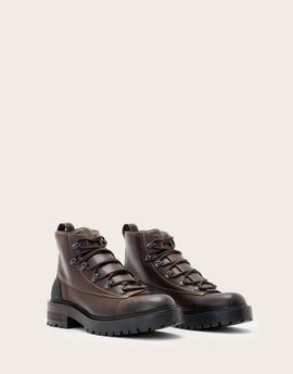 AllSaints Allsaints Mccoy hiking boots in brown
