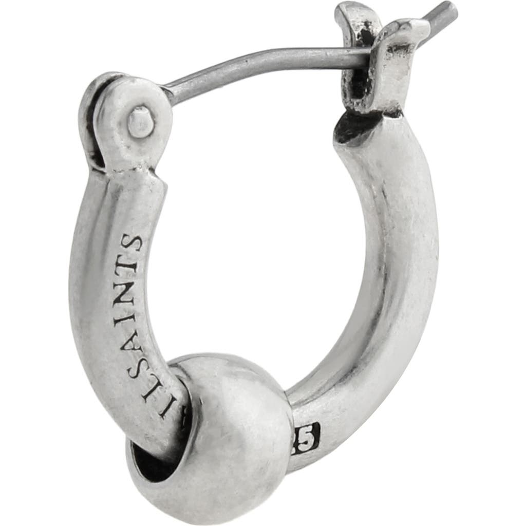AllSaints AllSaints Men's Ball Bead Huggie Hoop Earring