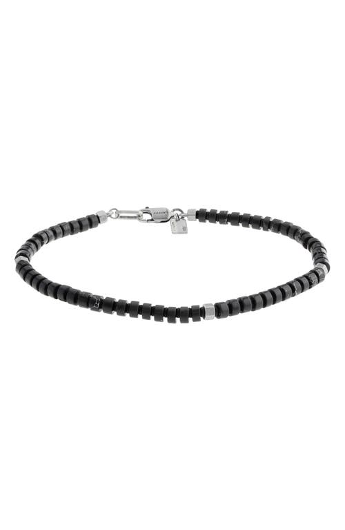 AllSaints AllSaints Men's Beaded Flex Bracelet