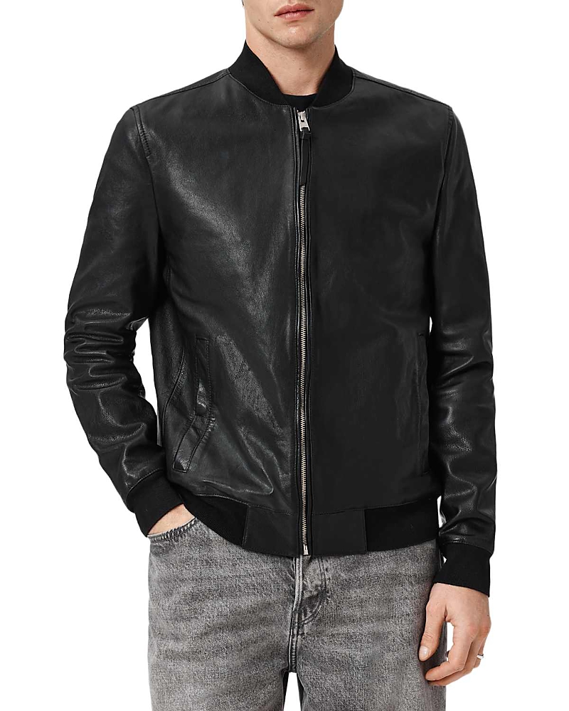 Allsaints - Men's Morten Leather Bomber Jacket