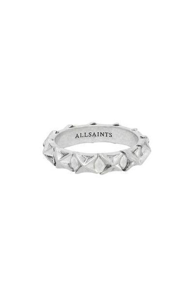 AllSaints AllSaints Men's Square Stud Ring