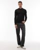AllSaints AllSaints Merino knit polo in black - 2