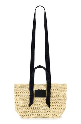 AllSaints AllSaints Mini Celayne Straw Tote