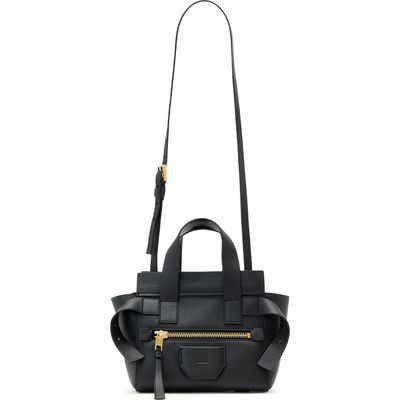 AllSaints AllSaints Mini Perez Leather Top Handle Bag