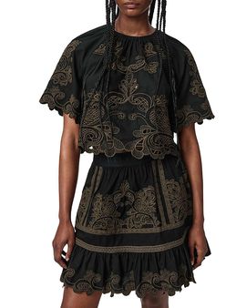 Allsaints Allsaints Miriam Embroidered Top