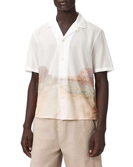 Allsaints Allsaints Monument Landscape Graphic Shirt