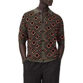 AllSaints AllSaints Morena Knit Short Sleeve Cardigan