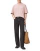 Allsaints Allsaints Mullen Cotton Loose Fit 31.5 Jeans in Overdyed Brown - 3