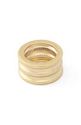 AllSaints AllSaints Multi Tube Ring