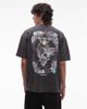 AllSaints AllSaints mysteries graphic T-shirt in washed black - 1