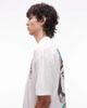 AllSaints AllSaints mysteries graphic T-shirt in white - 4