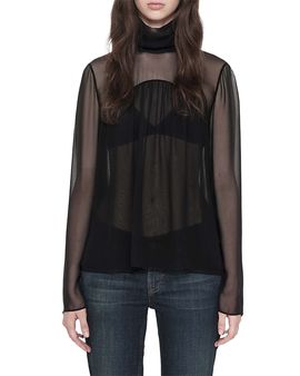 Allsaints Allsaints Nadia Silk Sheer Top