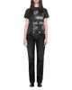 Allsaints Allsaints Nat Low Rise Slim Jeans in Coated Black - 2
