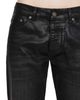 Allsaints Allsaints Nat Low Rise Slim Jeans in Coated Black - 5